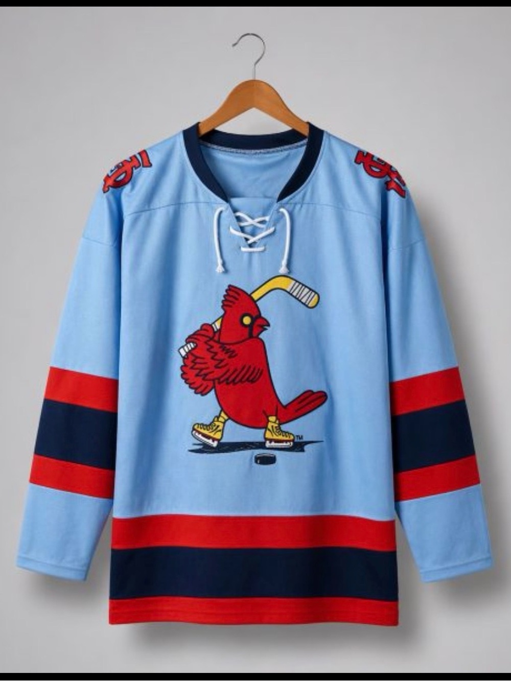 *Brand New* 2026 St. Louis Cardinals Hockey Jersey presented by Stifel.